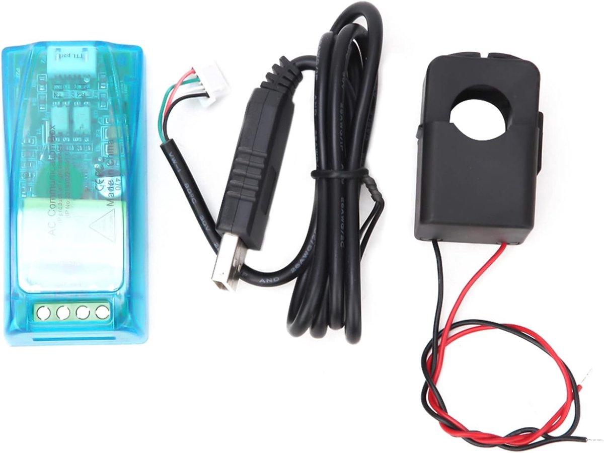 Performance monitoring communicatie module PZEM-004T - met behuizing - TTL interface - voor AC spanning en stroommeting - ShopVlot
