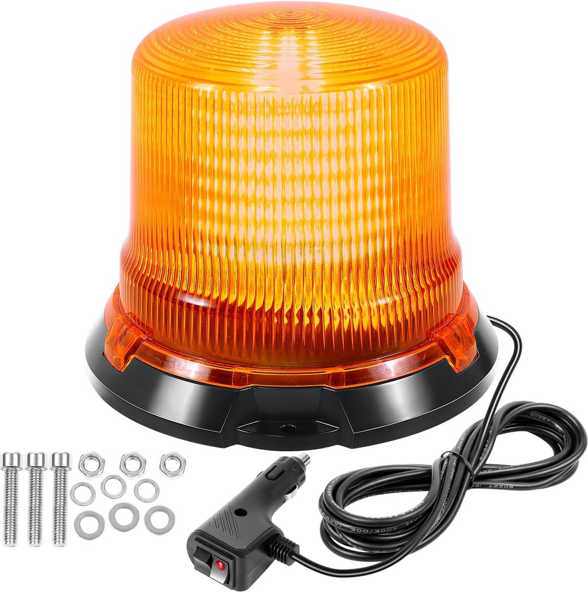 Flitslicht 90 LED - 12V 24V Amber Strobe - Magnetisch en Waterdicht - Ideaal voor Noodsituaties - ShopVlot