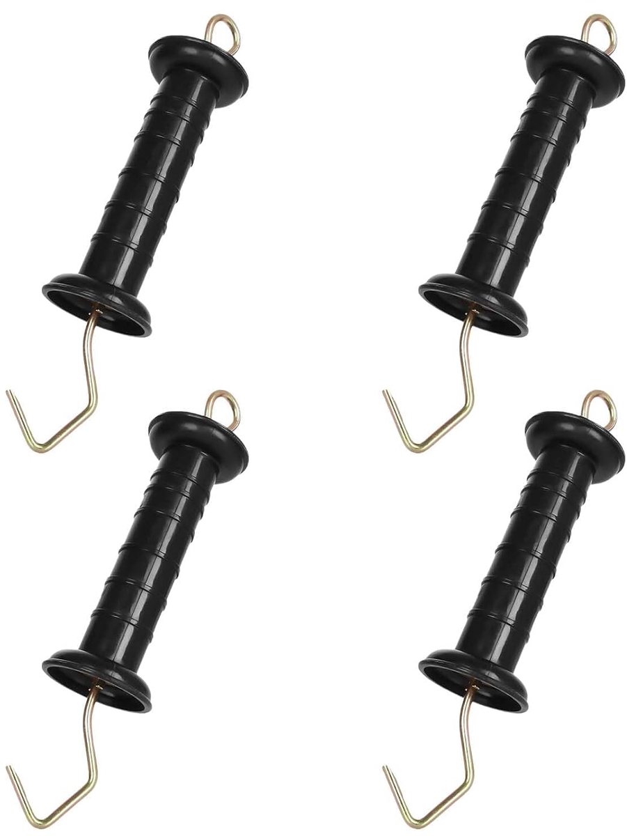 Hekhandgrepen met haken - 4 stuks - Duurzaam ontwerp - Eenvoudige installatie - ShopVlot