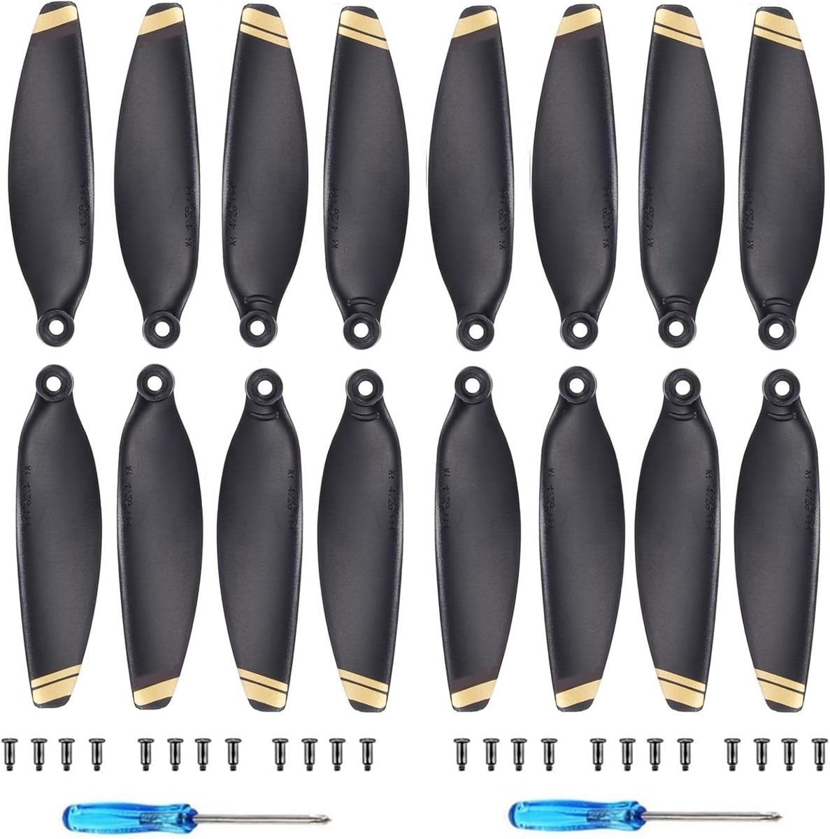 Drone propellers 16 stuks - Mini 2 SE/Mini 4K/Mini SE - lage geluidsproductie - stabiliteit bij vliegen - ShopVlot