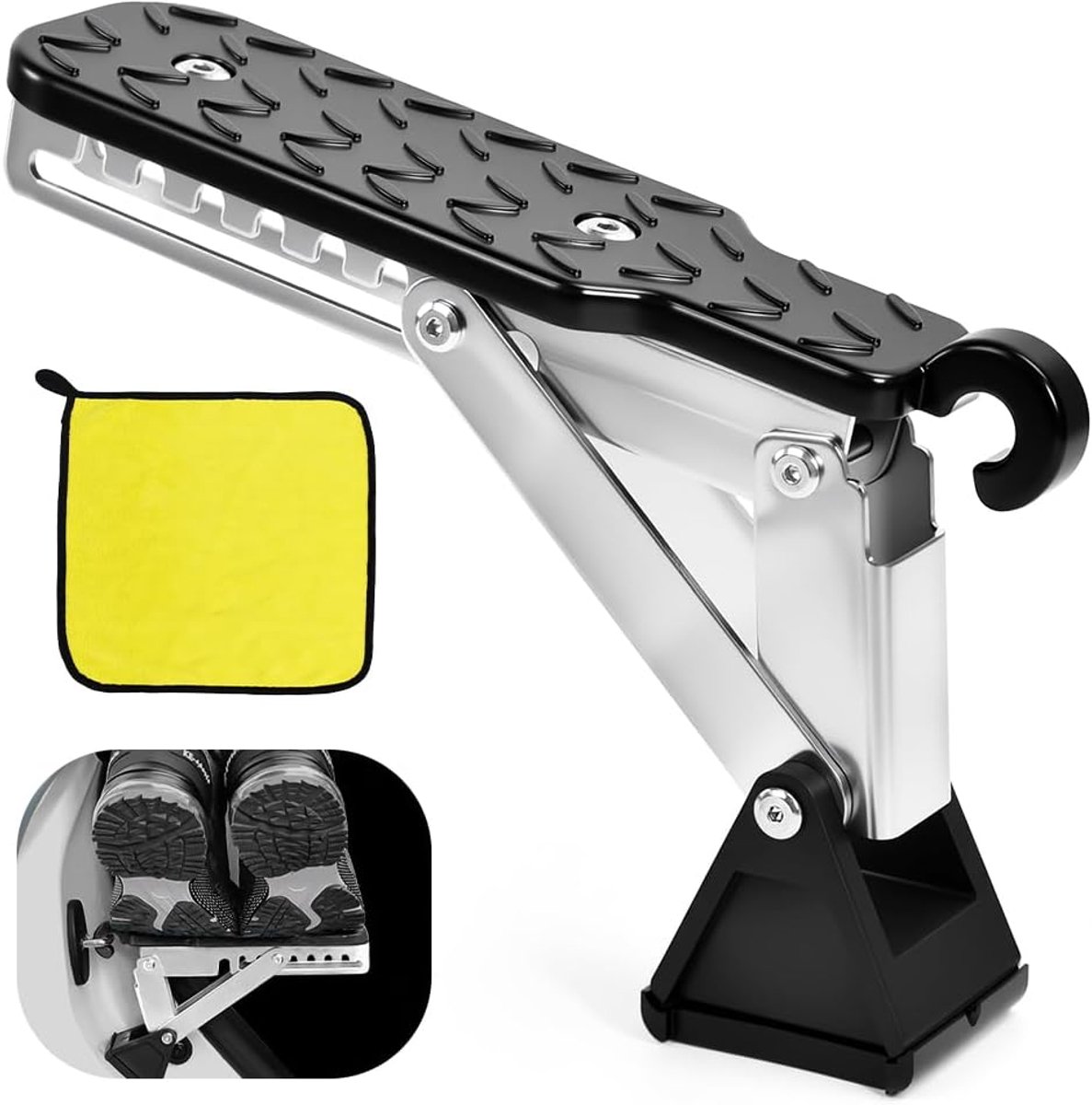 autodeur pedaal - rubber - antislip - verbeter de grip - ShopVlot
