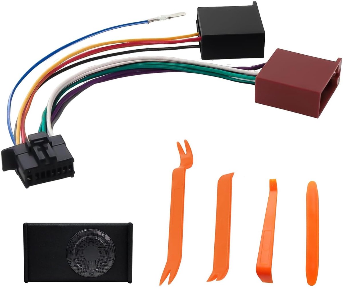 adattatore via car radio on 16 pins with 4 tools for Smontaggio via Ricambi Auto - ShopVlot