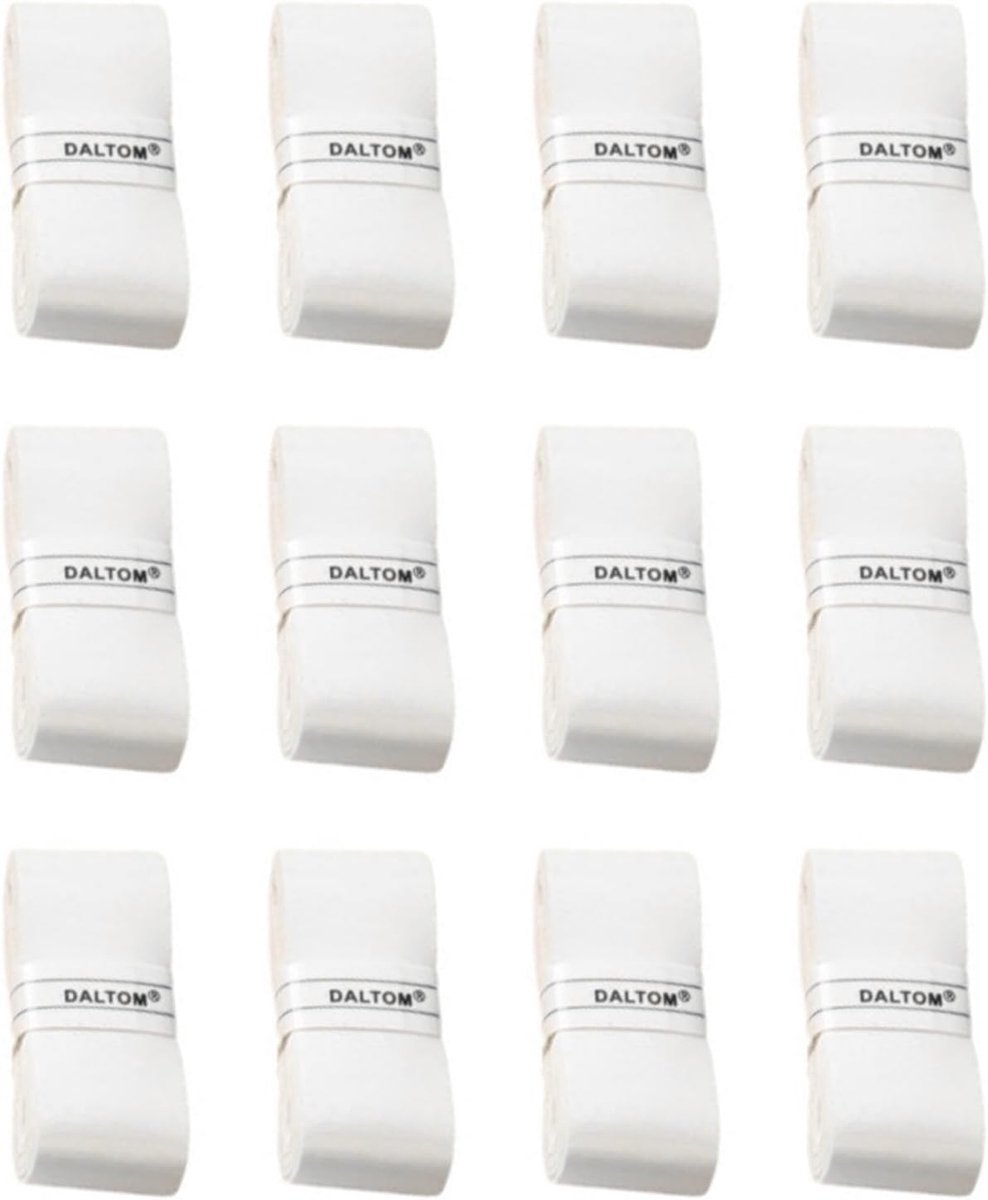12 stuks gripband, tennisrackets, gripband, badmintonrackets, antislip, anti-zweet, zacht materiaal, zonder - ShopVlot