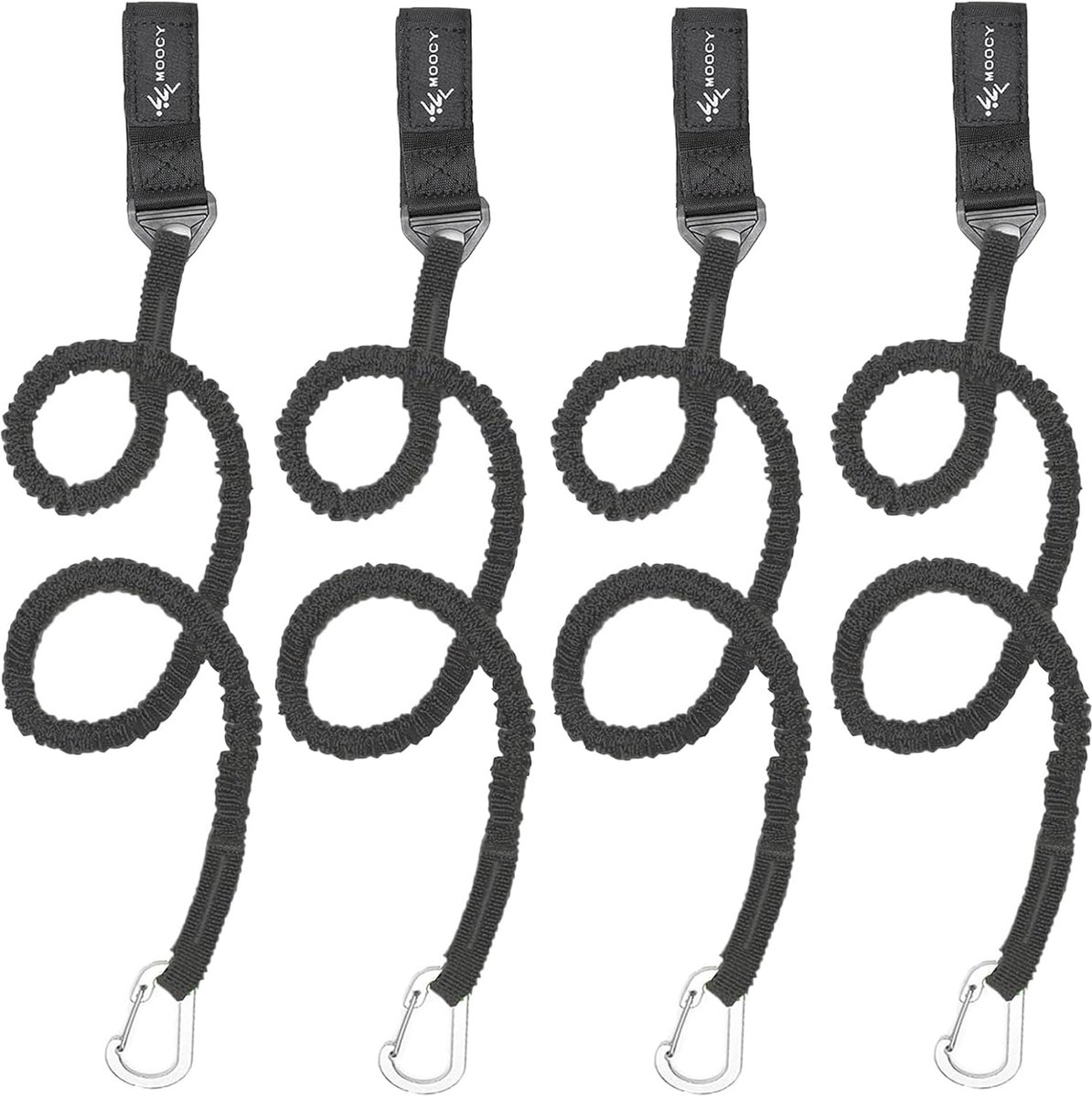 Kayak Paddle Leash Kayak Rod Leash Kayak Paddle Lanyard Stretchable Coiled Lanyard Leash Kayak Fishing Accessories for - ShopVlot