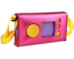 Annmore Lunii 1 and Lunii 2 PU Protective Case for Lunii Storyteller with Adjustable Shoulder Strap Unisex Pink - ShopVlot