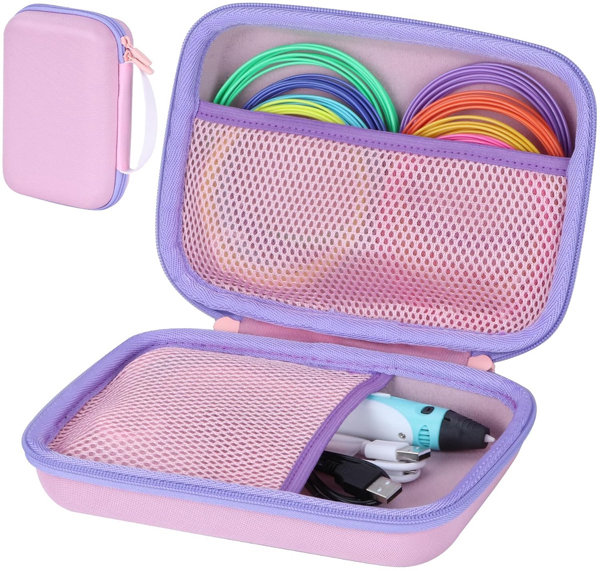 Hard Protective Case Compatible with SCRIB3D P1 3D Printing Pen / MYNT3D 3D Pen / 3Doodler Start 3D Printing - ShopVlot