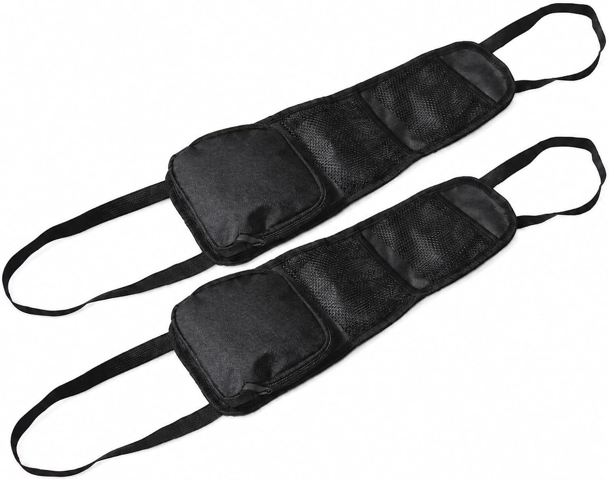2pcs Car Seat Side Organizers, Foldable Car Seat Organizer - Car Seat Side Organizer, Multifunctional Side Pockets - ShopVlot