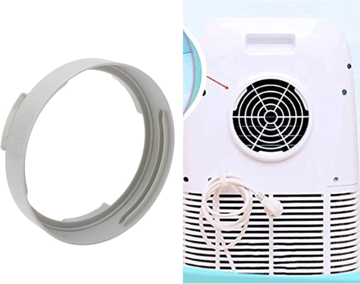 Draagbare Airconditioning slangconnector 5,9 Inch Uitlaatslang Adapter Uitlaatslang Aansluiting voor Airconditioning - ShopVlot