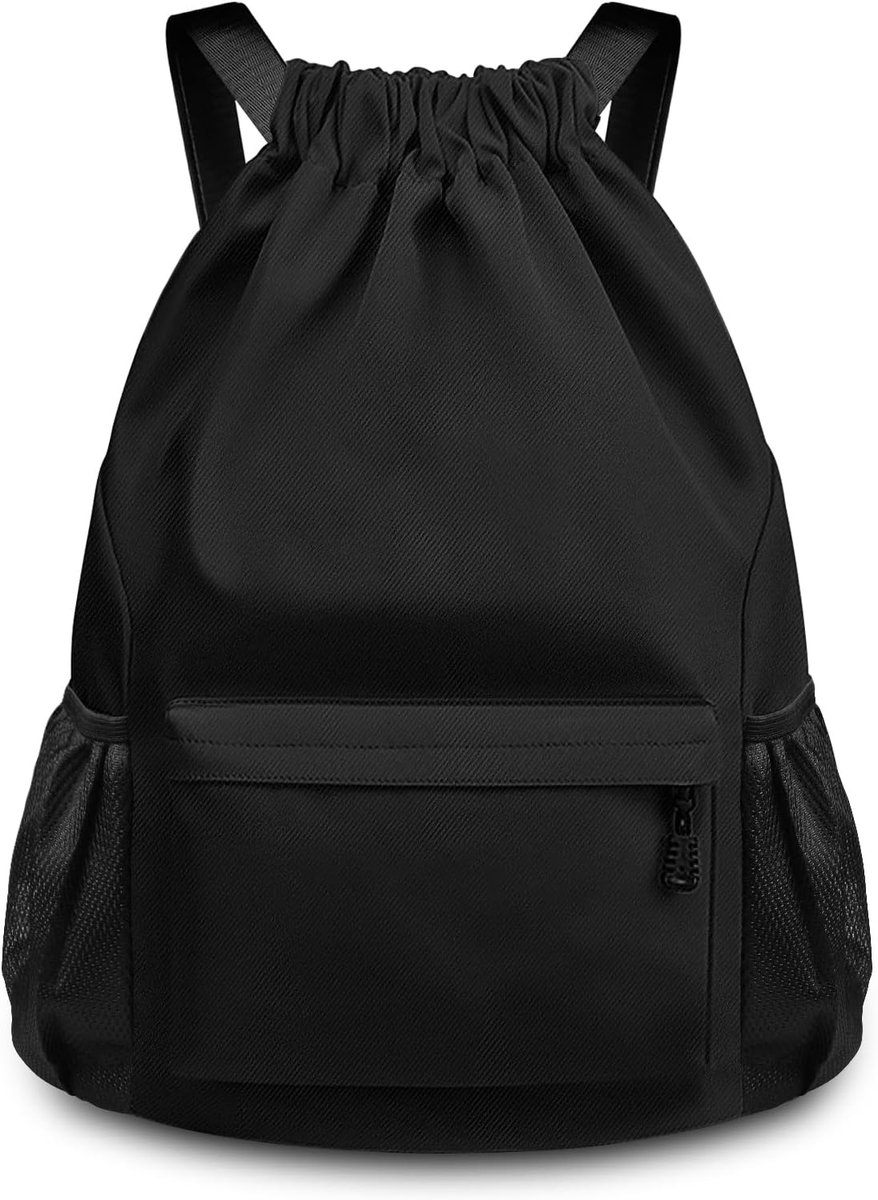 Gym Bag, Large Capacity Sports Bag for Men and Women, Drawstring Backpack with Multiple Compartments, Waterproof - ShopVlot