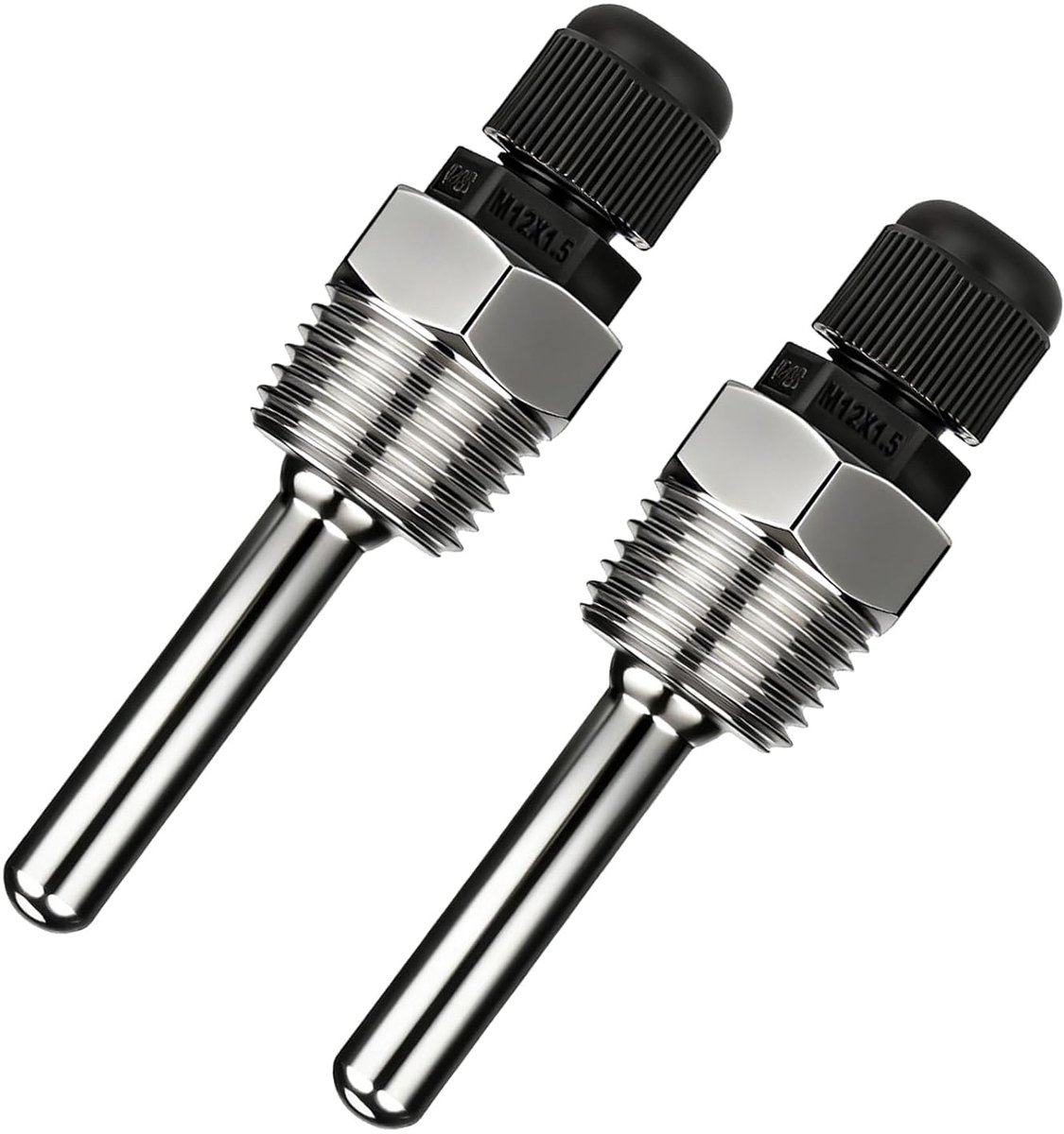 Thermowell Submersible Sleeves 304 RVS G 1/2 inch - Beschermtube voor Temperatuursensor - Duurzaam en Corrosiebestendig - ShopVlot