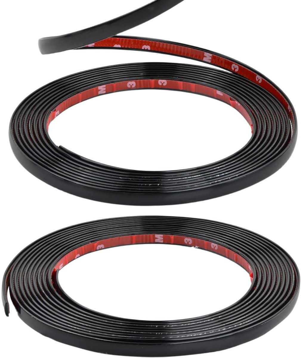 Zelfklevende wandstrips 5 m - flexibele PVC strips - 10 mm breed - ideaal voor spiegels en tegels - ShopVlot