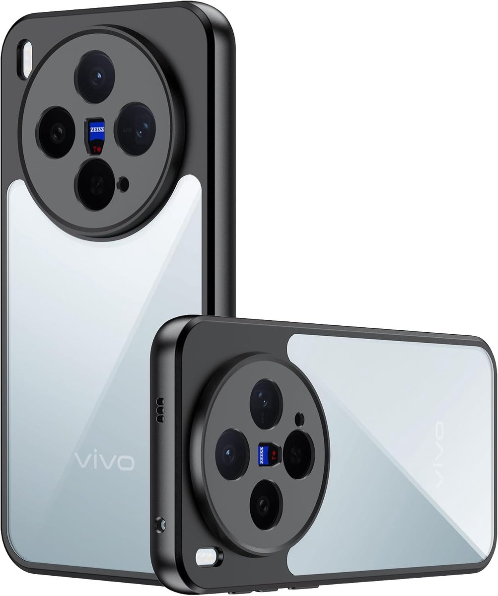 Vivo X300 hoesje - flexibele silicone - transparant acryl - optimale bescherming - ShopVlot