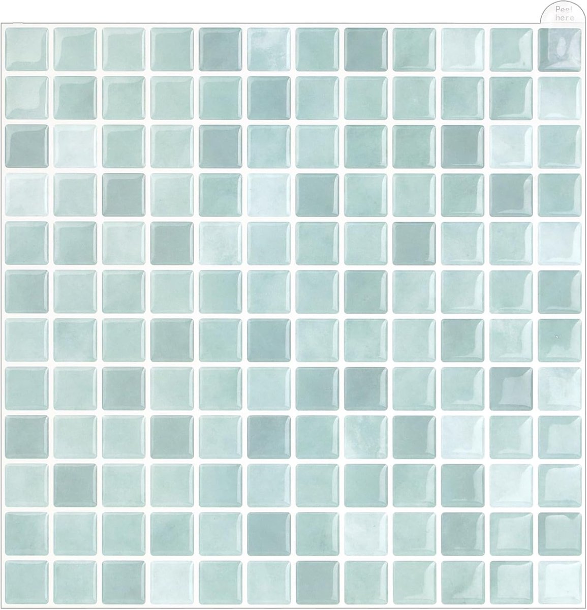 3D Mosaic Tiles, Self-Adhesive Tiles, 10 Sheets, Vinyl Kitchen Backsplash, Wall Tiles, Moroccan Mosaic, Adhesive Cone - ShopVlot