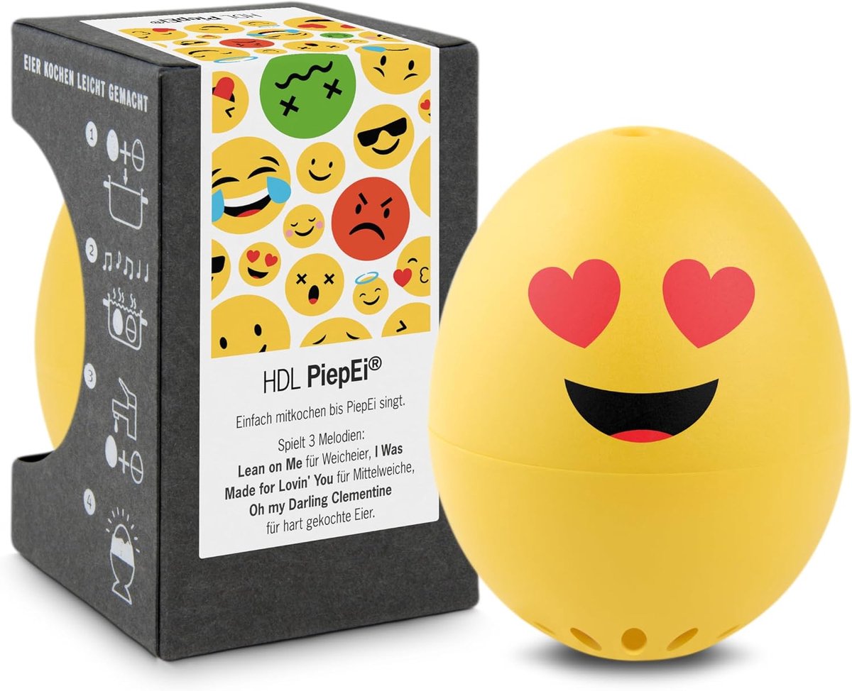 Brainstream Egg Timer, Multicolor, 8.9x5.4x5.4 - ShopVlot