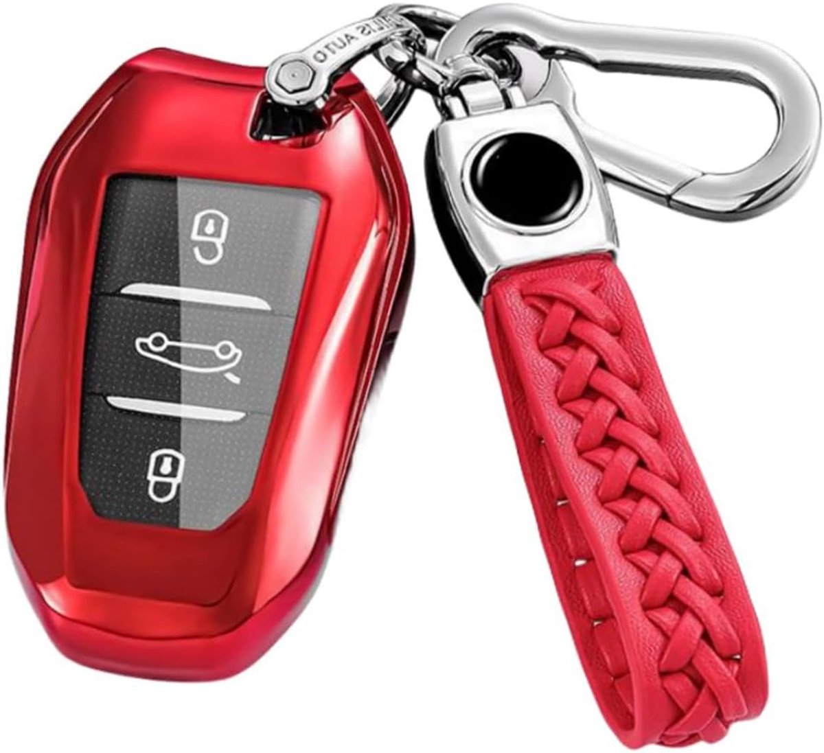 5 Colors: Compatible with Jeep Avenger 2022-2023, 2024, Car Key Case with Keychain, Accessories - ShopVlot