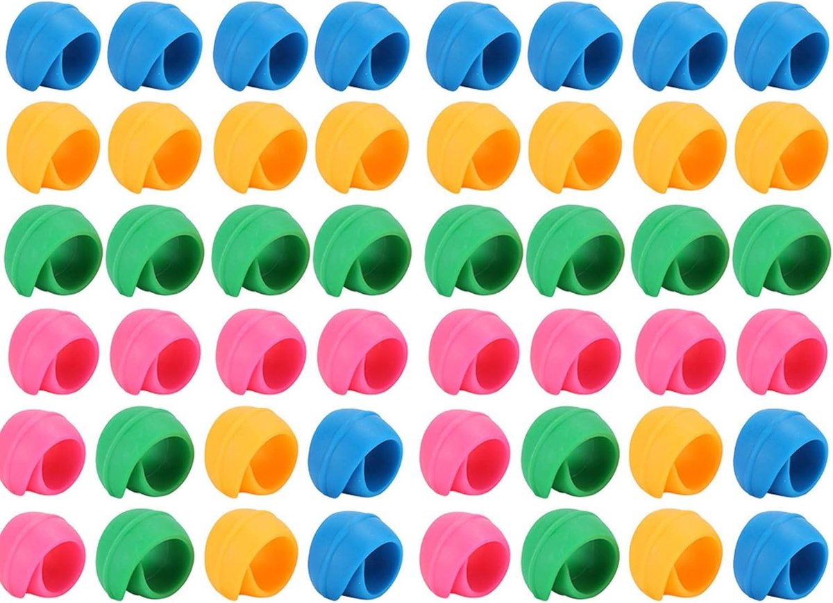Draadspoel Huggers, 48 stuks Klemmen voor Draadspoelen, Siliconen Spoelhouders en Naaiclips voor Naaimachine en Handwerk