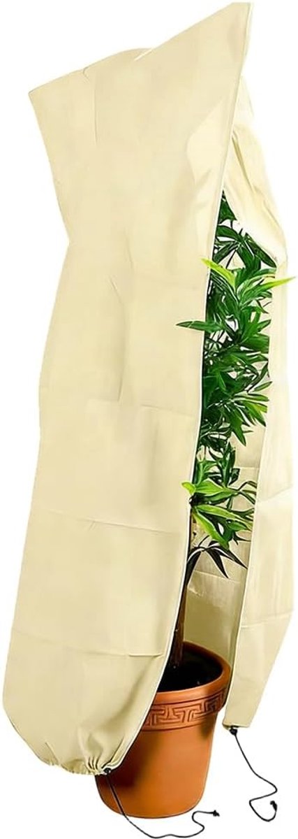 Winterbescherming voor planten 200 x 240 cm - ademend fleece - robuust tegen kou - perfect voor olijfbomen en palmen - ShopVlot