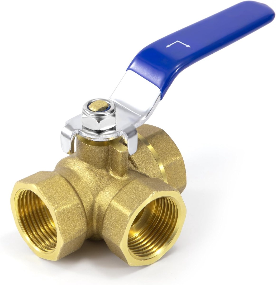 Kogelklep DN20 - 3/4 Inch vrouwelijke draad - Messing - Voor hydraulische systemen - ShopVlot