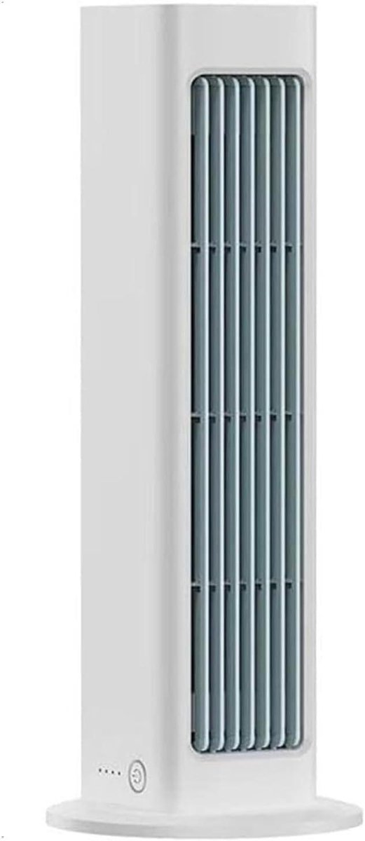 Draagbare Airco Ventilator - Luchtkoeler Mobiel - Ruimte Koelen - Stille Werking 10dB - 32.8 cm - Wit