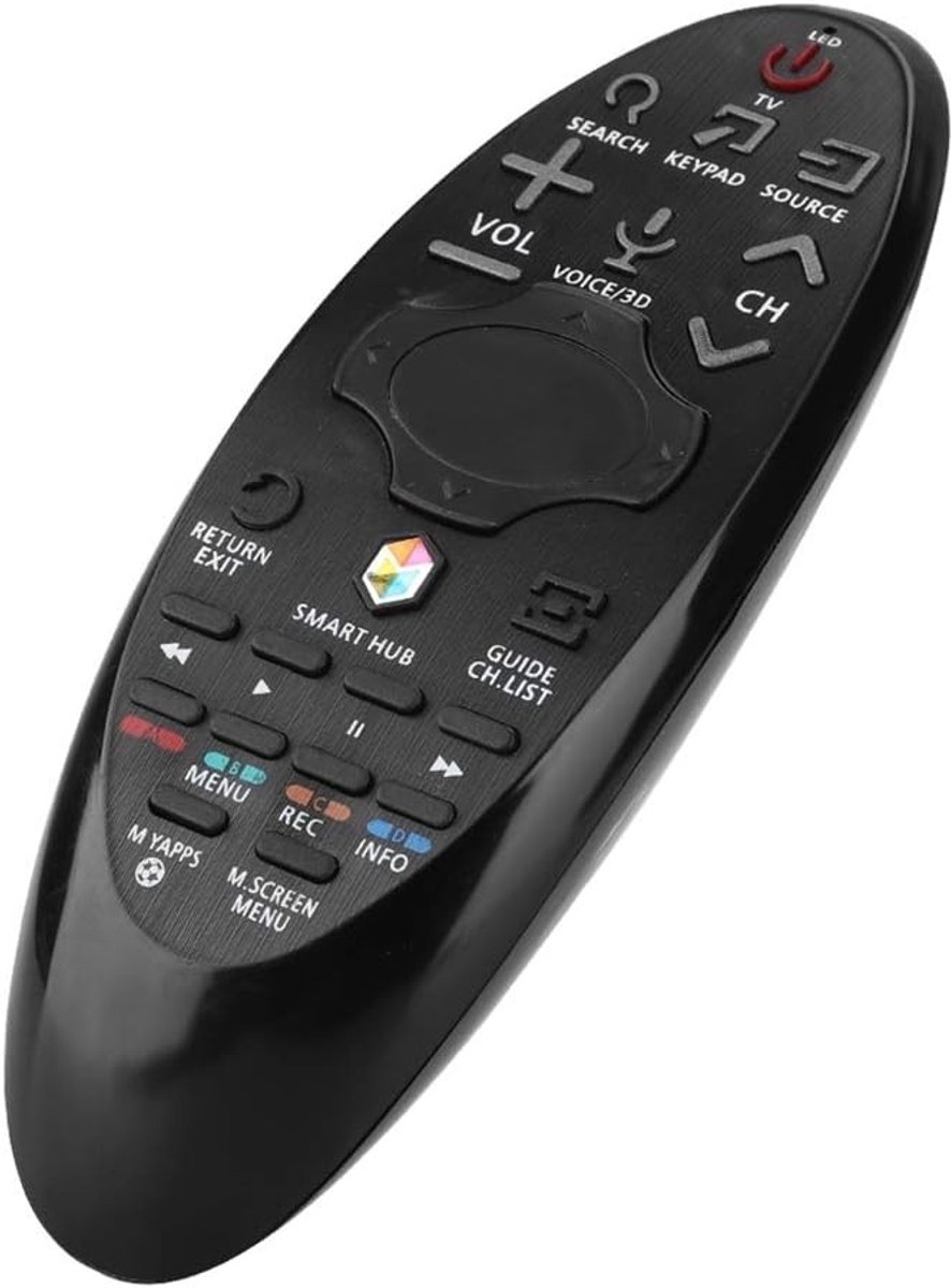 Universele 2-in-1 Afstandsbediening voor Smart TV en LCD TV, Draagbare Controle met Meerdere Functies en Ergonomisch Ontwerp
