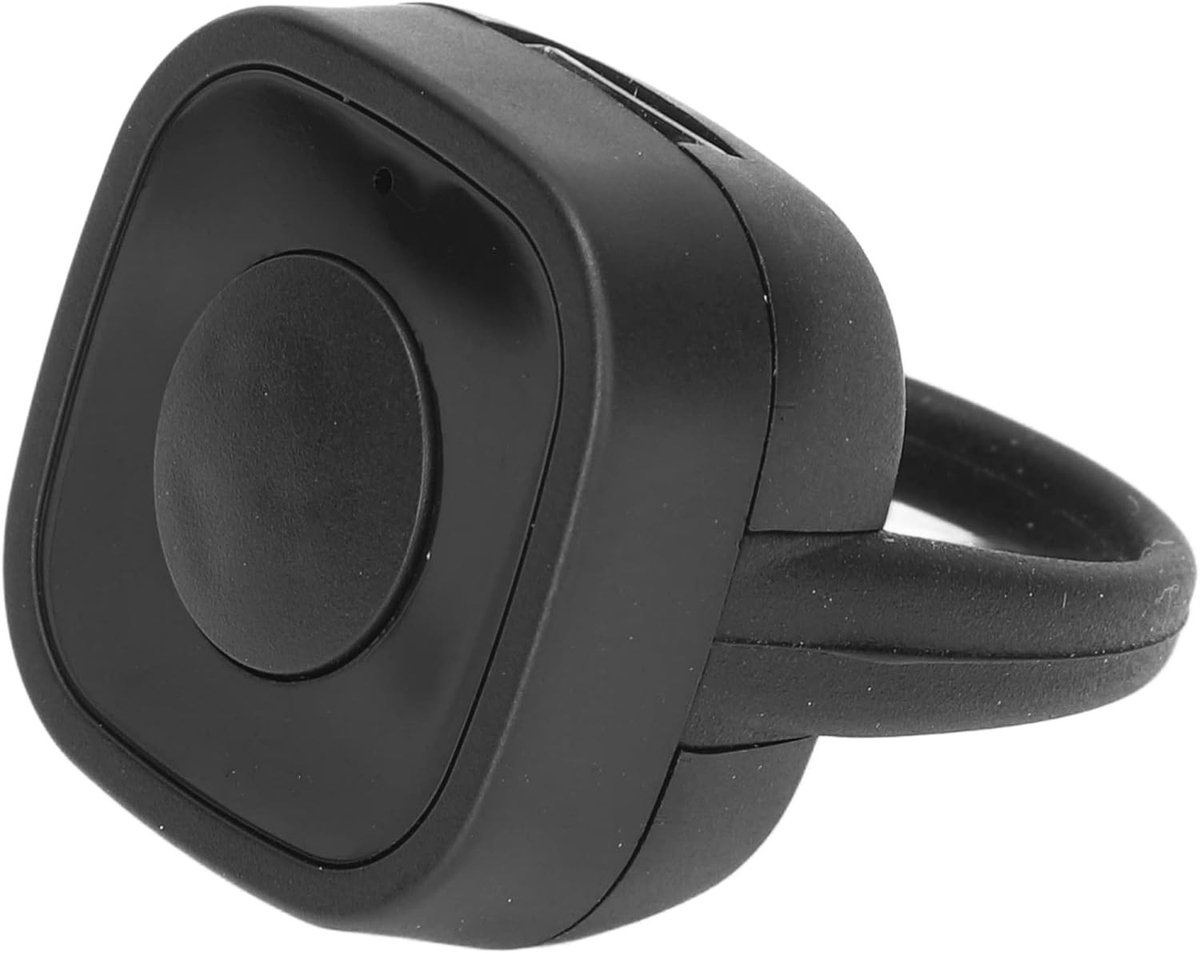 Draadloze Bluetooth Afstandsbediening voor Camera en Video-opnames, Ideaal voor TikTok en Pagina's Omdraaien op Tablet en Smartphone, Compatibel met iOS en Android