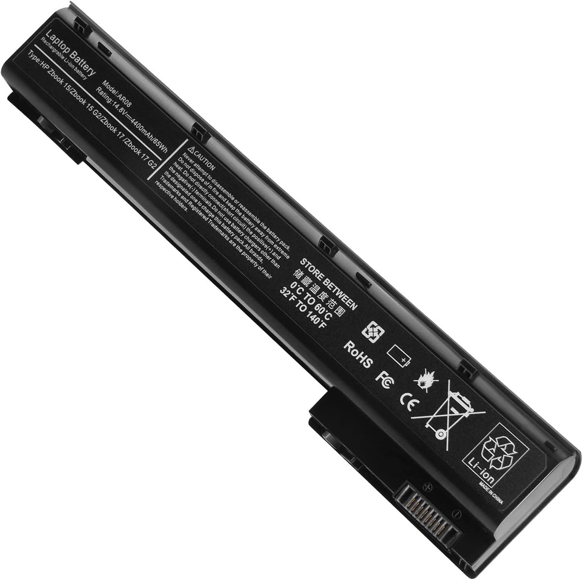 ASUNCELL AR08XL Laptop Battery for HP ZBook 17 Series HP ZBook 17 G1 17 G2 HP ZBook 15 Series 707614-121 707614-141 - ShopVlot