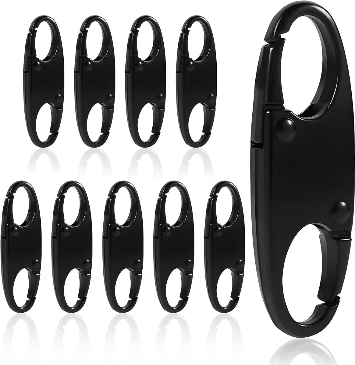 YAOYYG 10 x anti-theft zip for backpacks, theft protection for bags and luggage, replacement handles to protect your - ShopVlot