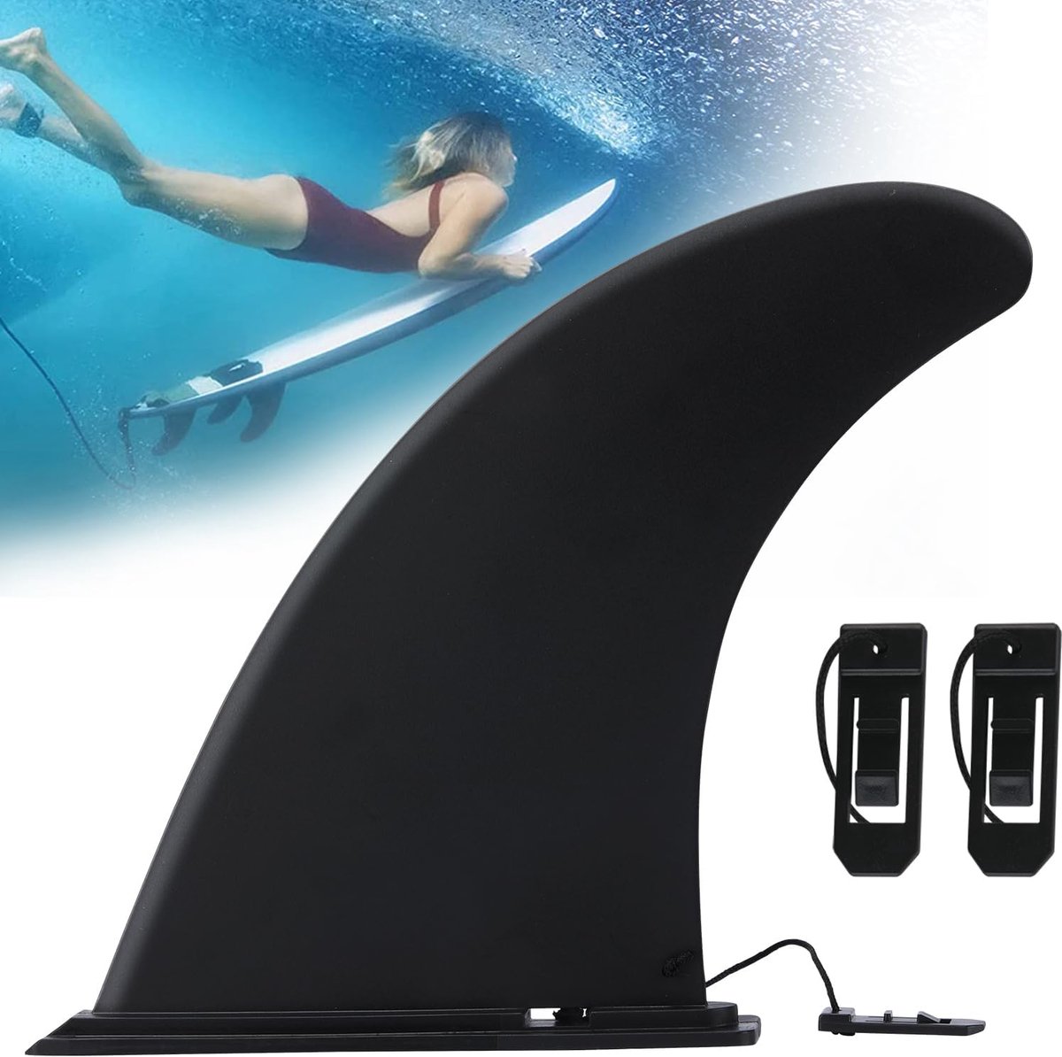 Surf Keel Detachable Surf Boards Padel Surffin for Sup Longboard Kayak Inflatable Paddle Board - ShopVlot