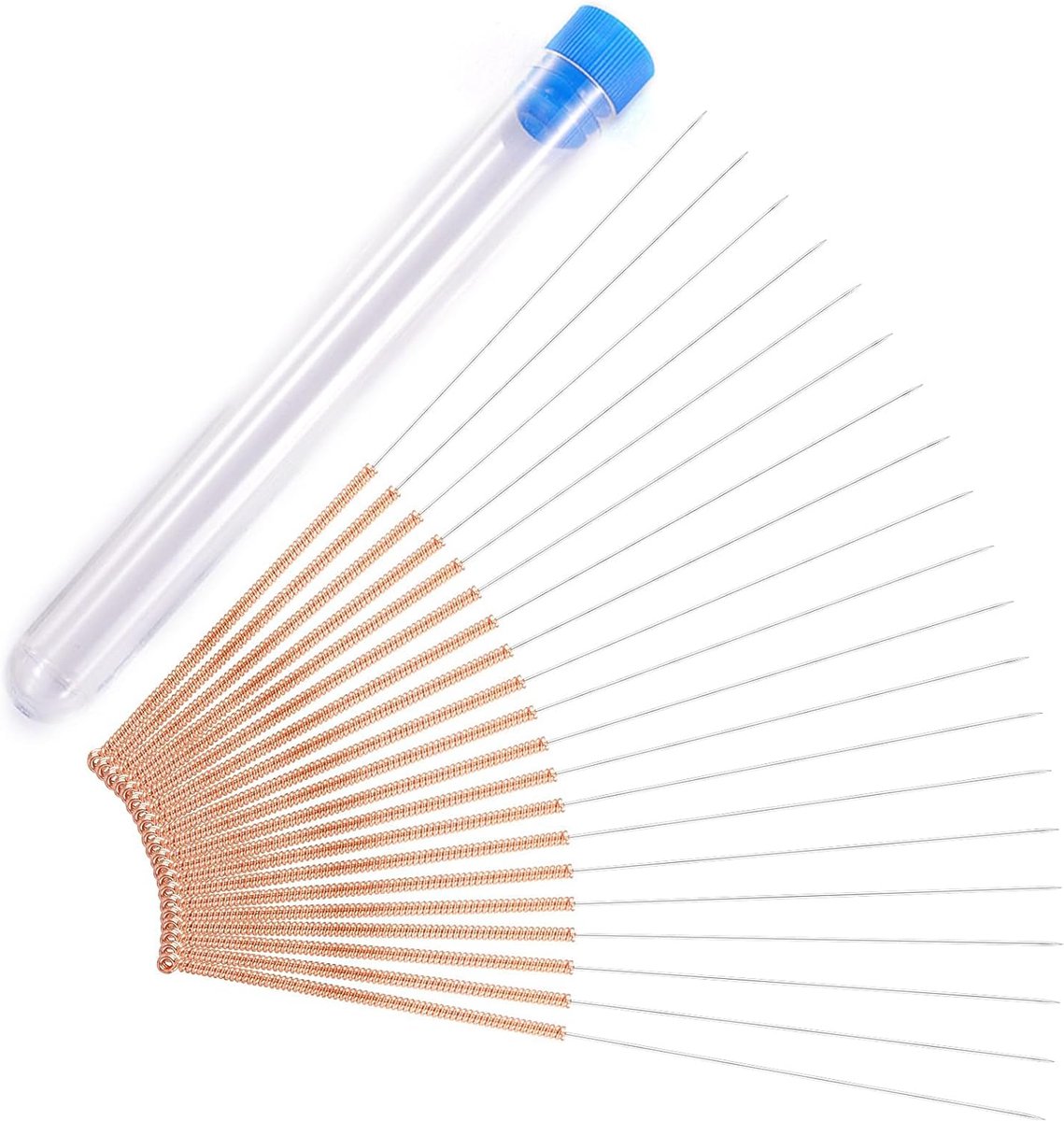 3D Printer Mouthpiece Cleaning Set, 20pcs 0.5mm Mouthpiece Cleaning Needles Stainless Steel Mouthpiece Cleaning Tool - ShopVlot