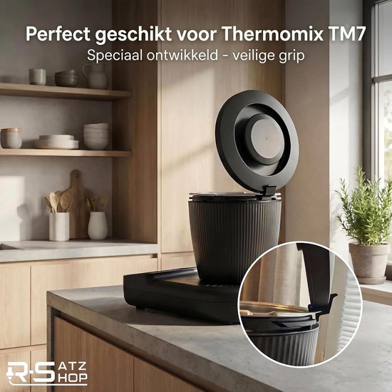3 stuks dekselhouders compatibel met Thermomix TM7, dekselclips geschikt voor mixerdeksel, schone en ruimtebesparende - ShopVlot — afbeelding 4