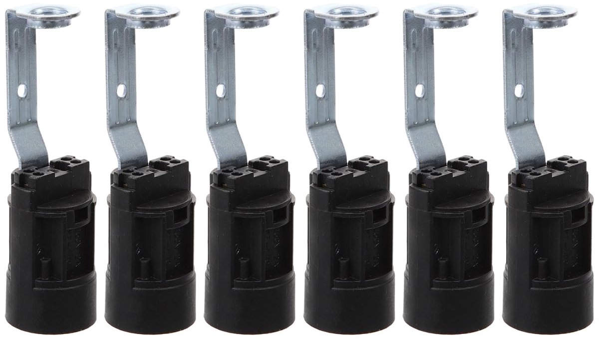 E14 kaarsenhouder 80mm - 6 stuks - duurzaam ontwerp - sfeervolle verlichting - ShopVlot