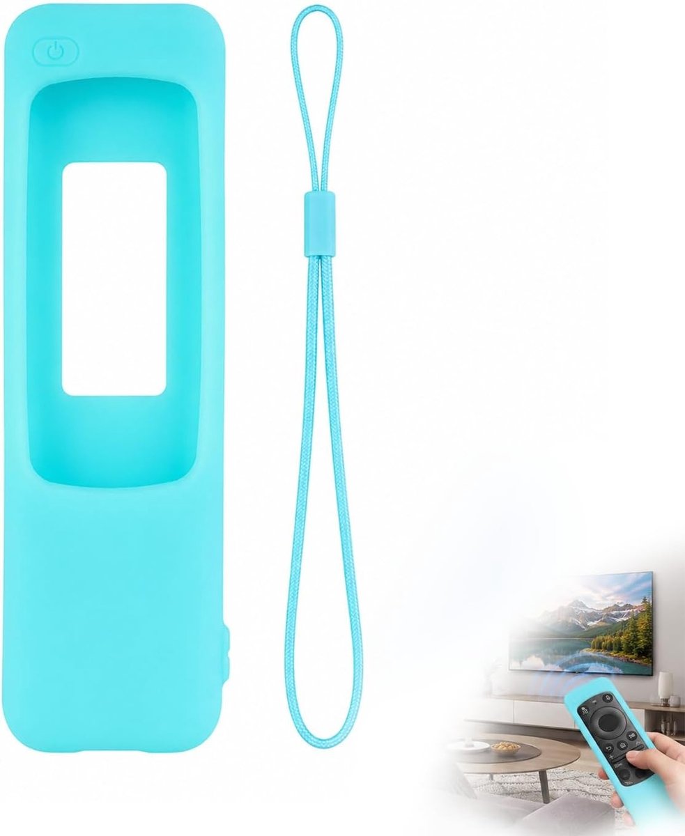 Siliconen afstandsbediening hoes voor BN59-01432A, BN59-01432D en BN59-01455E - Schokbestendige bescherming, ergonomisch design, krasbestendig en fluorescerend