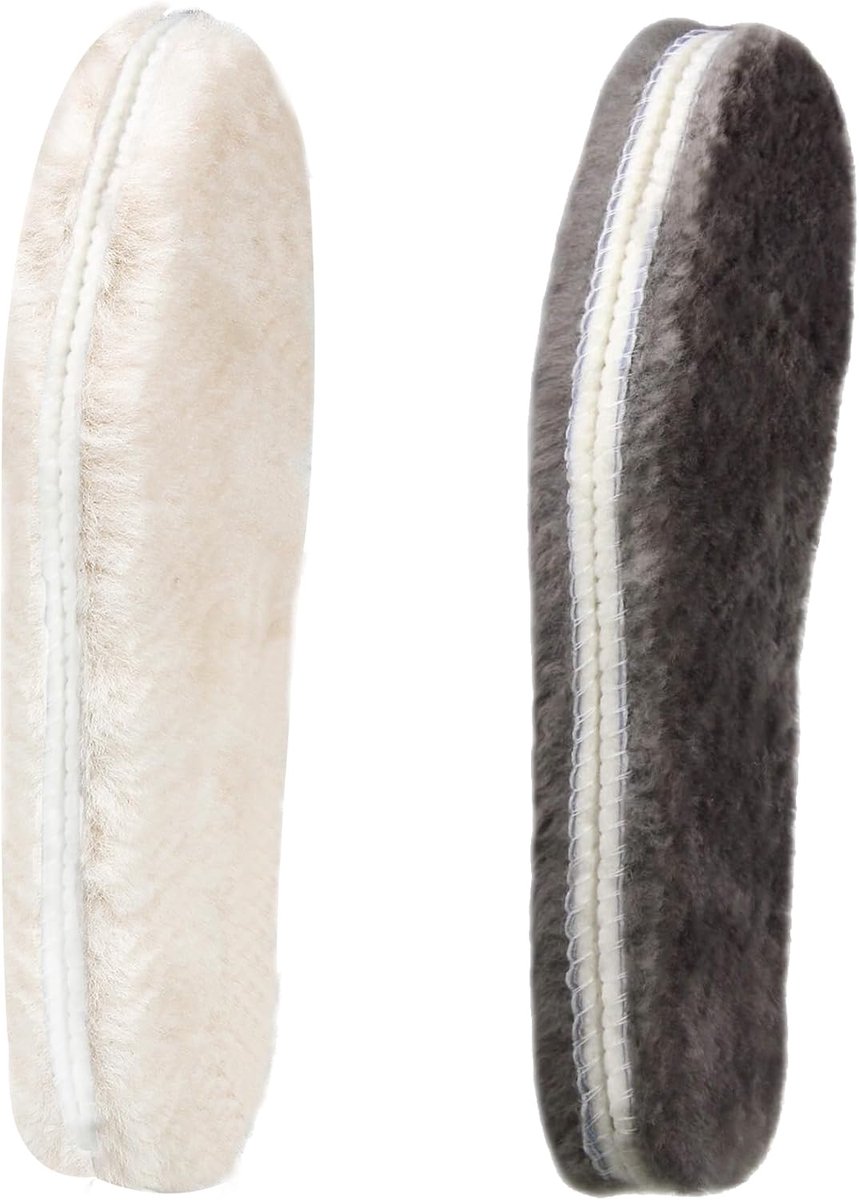 Schoeneninlegzolen EU 36 - Lamswool - Warm en zacht - Perfect voor werk- en laarzen - ShopVlot