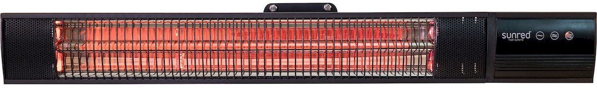 Sunred Dark 2500 W - Wall-mounted patio heater - Black