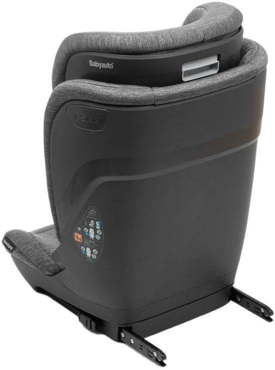 BabyAuto Capax Autostoel i-Size - Met Isofix - 15 tot 36 kg - 4 tot 12 Jaar - Verstelbare hoofdsteun - Groep 2/3 - Kleur Grijs van BabyAuto — afbeelding 2