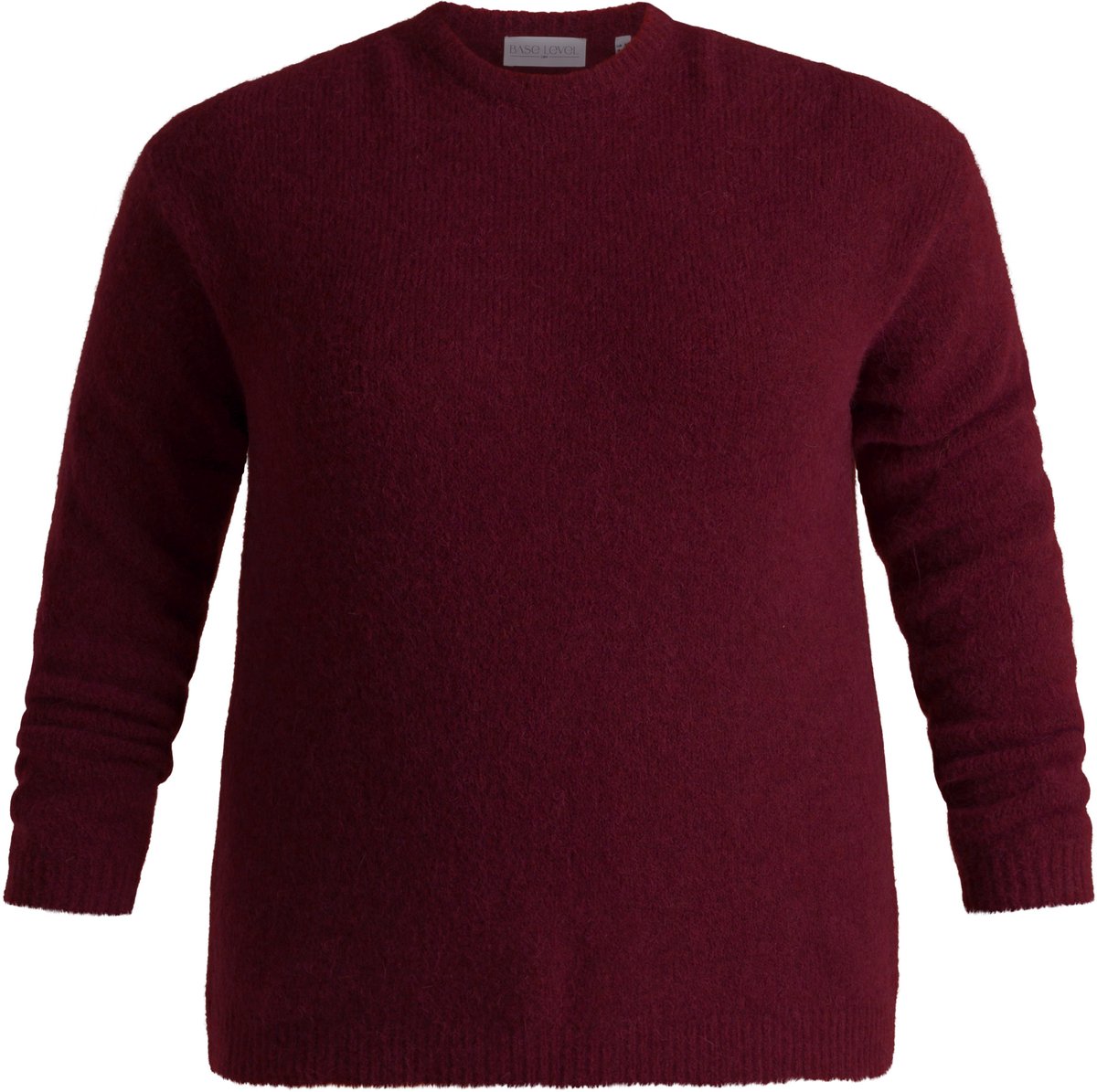 BASE LEVEL CURVY Yanara Tops - Wine Red - maat 4(54/56)