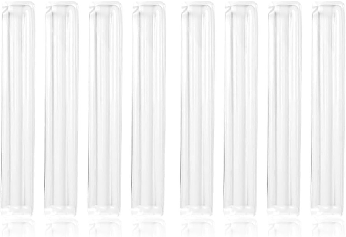 Deurstoppers 8 stuks - transparant siliconen - zonder gaten - bescherming voor huis en kinderen - ShopVlot