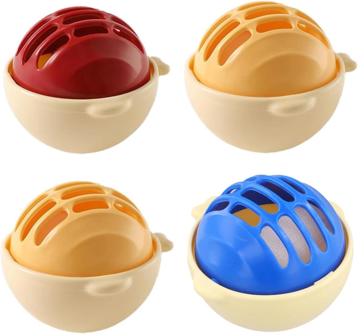Wasballen voor wasmachine - visvorm - haarverwijdering van huisdieren - geluid en klitvermindering - ShopVlot