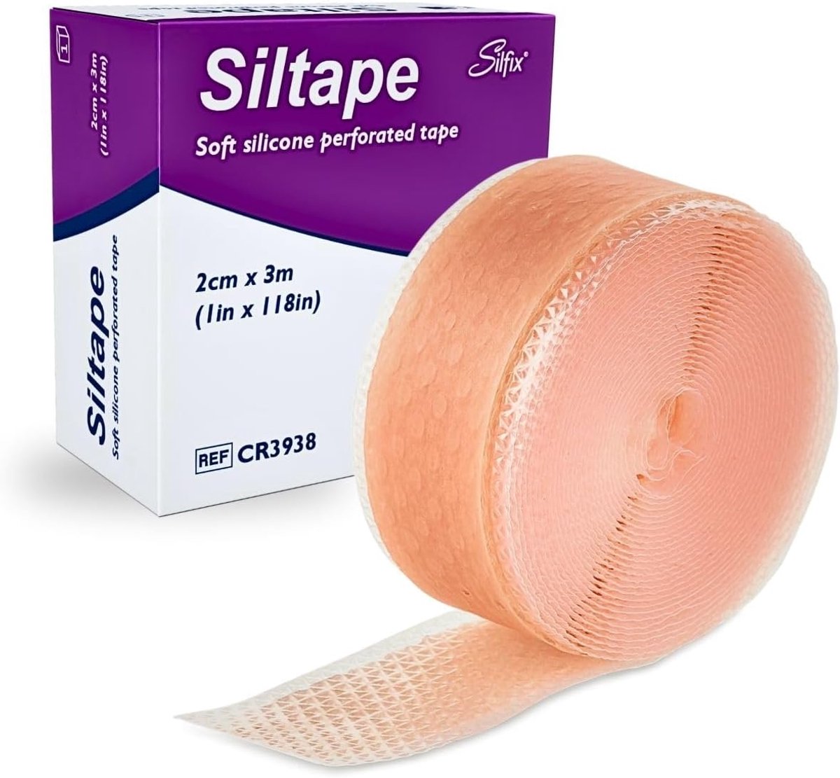 Silicone tape 2cm x 3m - zacht en flexibel - ideaal voor bevestigen - ShopVlot