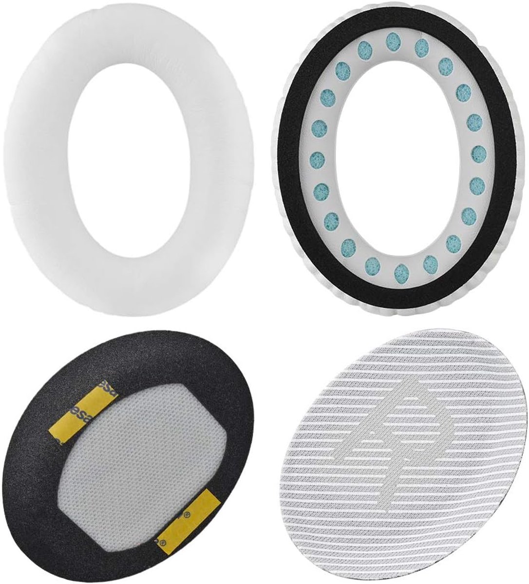 Replacement Ear Pads Compatible with Bose QuietComfort 35 (QC35) & QuietComfort 35 II (QC35 II) Over-Ear Headphones - ShopVlot