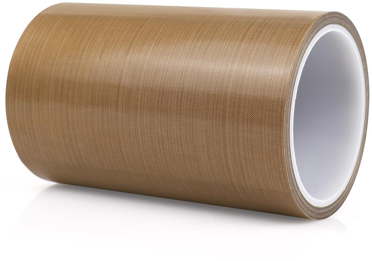 BOMEI PACK 150mm x 10m x 0.18mm (D) Teflon Adhesive Adhesive Tape for Vacuum Machine, High Temperature Adhesive Tape - ShopVlot