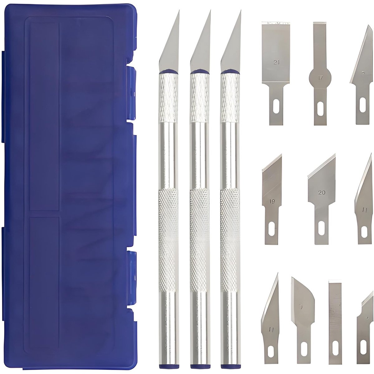 YPYMOD Set van 3 cutters om te knutselen, kunstwerk, snijden, scalpel, speleologie, sculptuur, doe-het-zelf sculptuur - ShopVlot