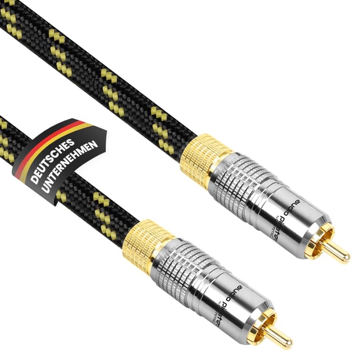 audio pirates by cammica RCA cable 1x RCA plug to 1x RCA plug, audio cable - ShopVlot