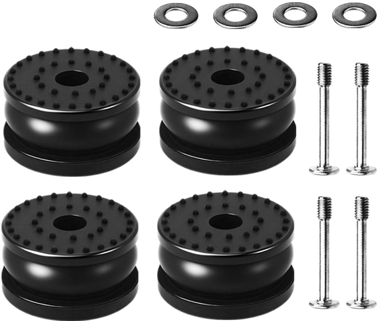Rubberen voetjes, 4 stuks, schokabsorberende rubberen voetjes voor 3D-printers, anti-trillingsvoeten voor Bambu Lab - ShopVlot