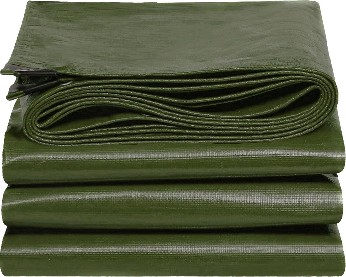 Outdoor Waterproof Tarpaulin Reinforced Eyelets UV Resistant Tear-Resistant Multifunctional Tarpaulin for Garden - ShopVlot