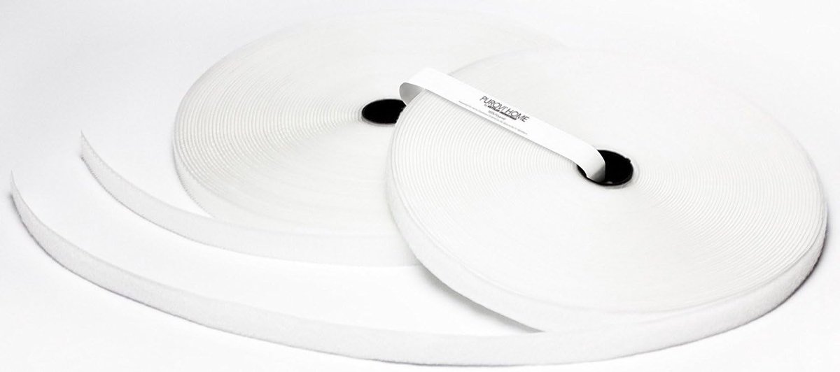 Velcro for sewing on, white, 10 m - ShopVlot