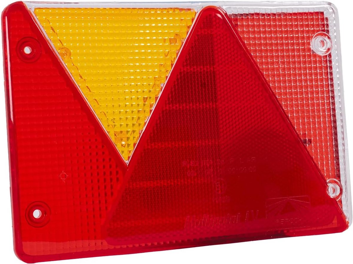 Multipoint 4 IV light disc replacement glass 18-8484-007 left for car trailer LEFT - ShopVlot