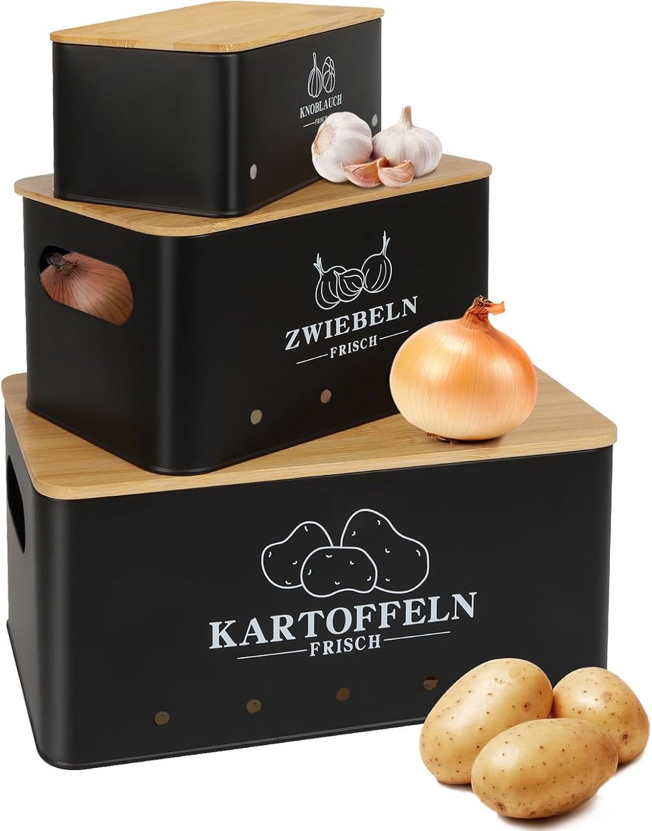 Potato holder onions garlic 2 - ShopVlot