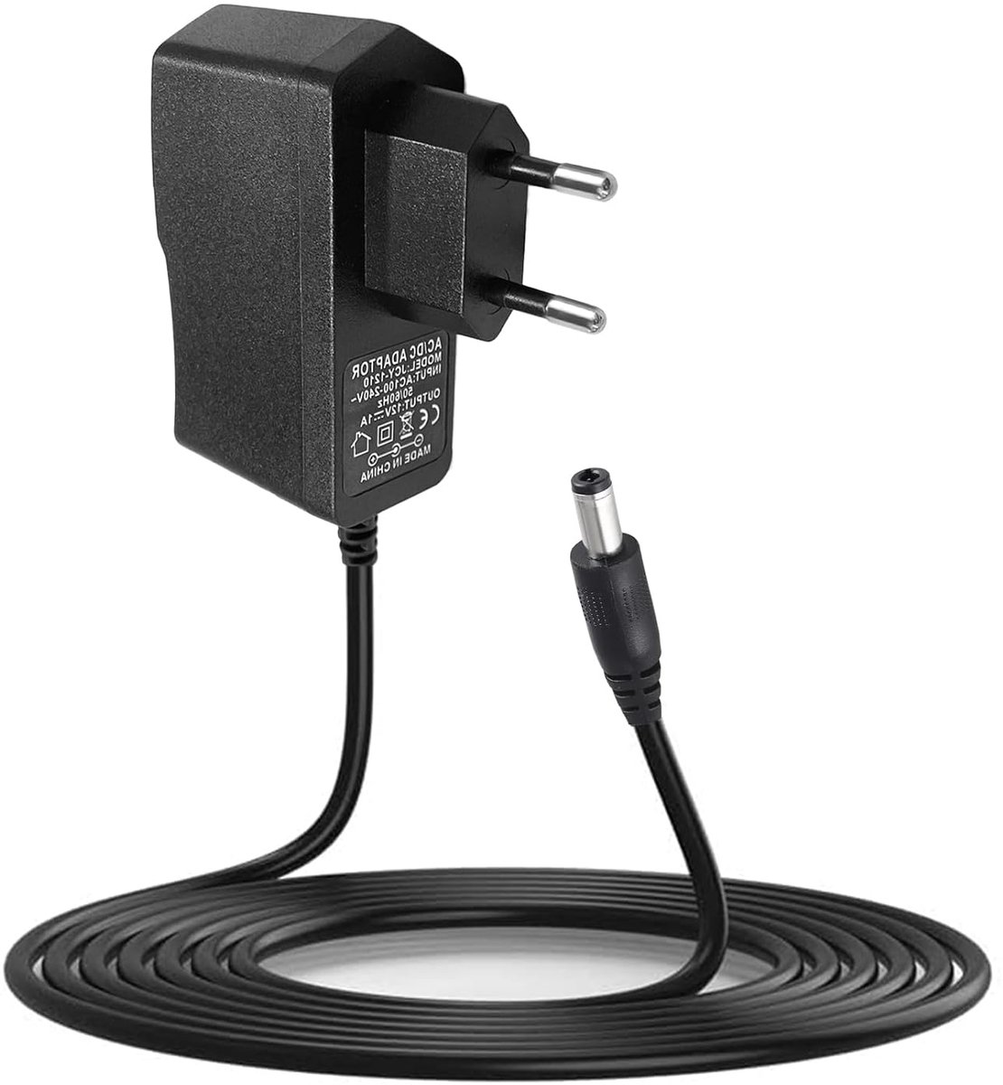 KSIBNW Universal Power Adapter DC 12V 3A, 12W LED Power Adapter AC 110-240V 50/60HZ Adapter Switching Power Supply - ShopVlot