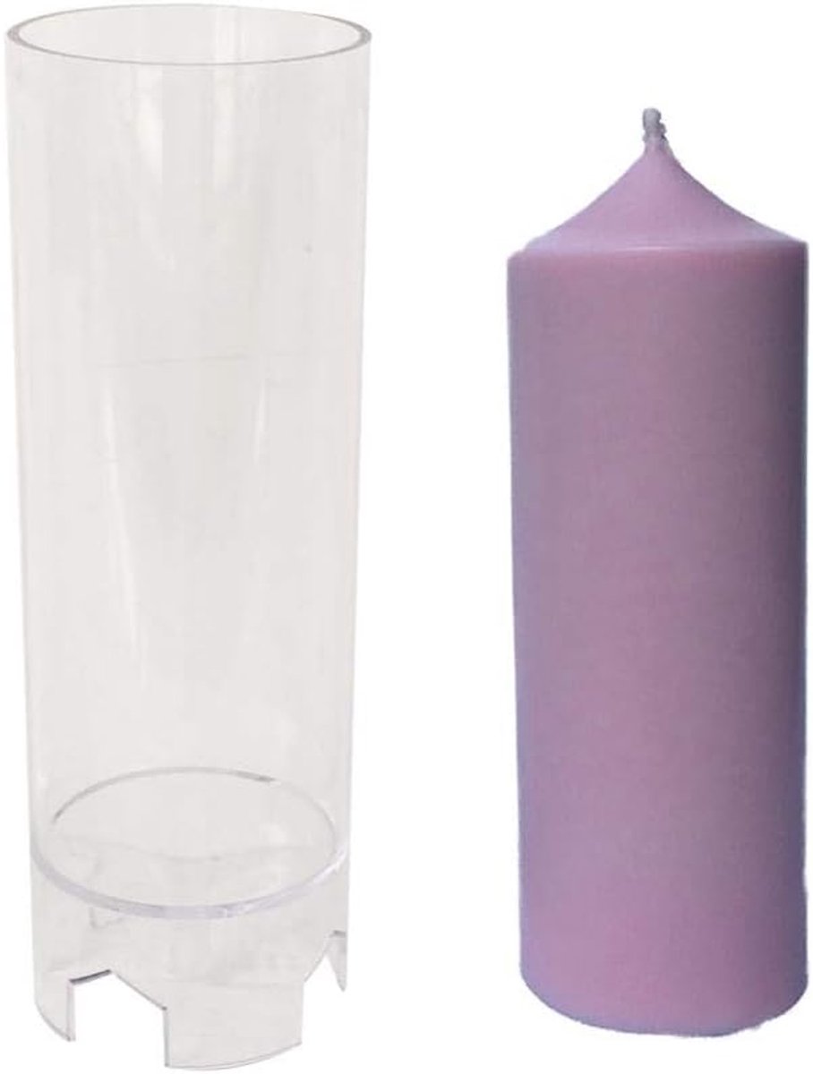 Rackbone Candle Moulds for Casting, Christmas Pillar Candle, Aroma, Plaster, Soap Moulds, DIY Tools, Handmade Crafts - ShopVlot